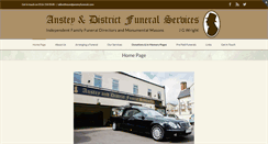 Desktop Screenshot of ansteyfunerals.com